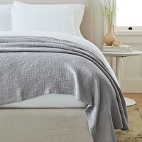 Tencel Cotton Blanket, F/Q, Sand