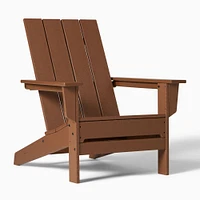 West Elm + Polywood Modern Adirondack Chair, Aruba