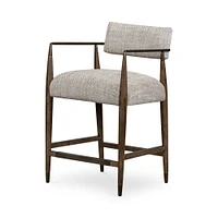 Hinoiri Bar Stool, Charter Oatmeal