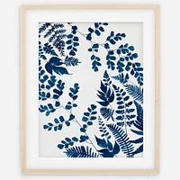 Living Pattern Balance Print, 11"x14", White Frame