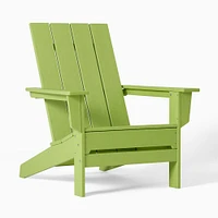 West Elm + Polywood Modern Adirondack Chair, Aruba