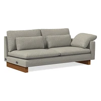 Open Box: Harmony Right Arm Sofa, Twill, Gravel