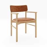 Sadove Arm Chair, Walnut, Jet