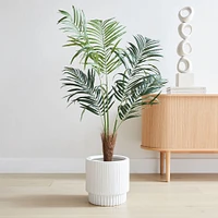 Faux Fan Palm Tree