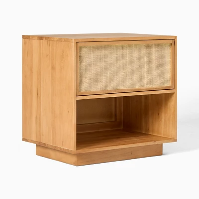 Callahan 24" Nightstand, Macadamia, Rattan