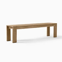 Telluride 66" Dining Bench, Driftwood