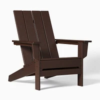 West Elm + Polywood Modern Adirondack Chair, Aruba