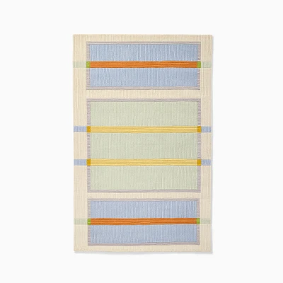 Colorblock Pop Rug, 5x8, Pink Blush, WE Kids