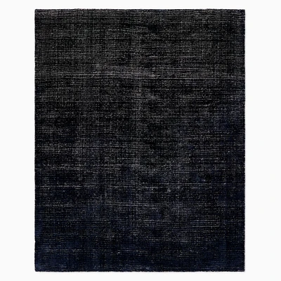 Chip & Dent: Grooves Rug, 6'x9', Midnight