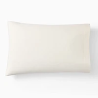 Jersey Tencel Modal Knit Standard Pillowcase S/2, White