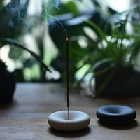 Eve Ceramic Incense Holder White