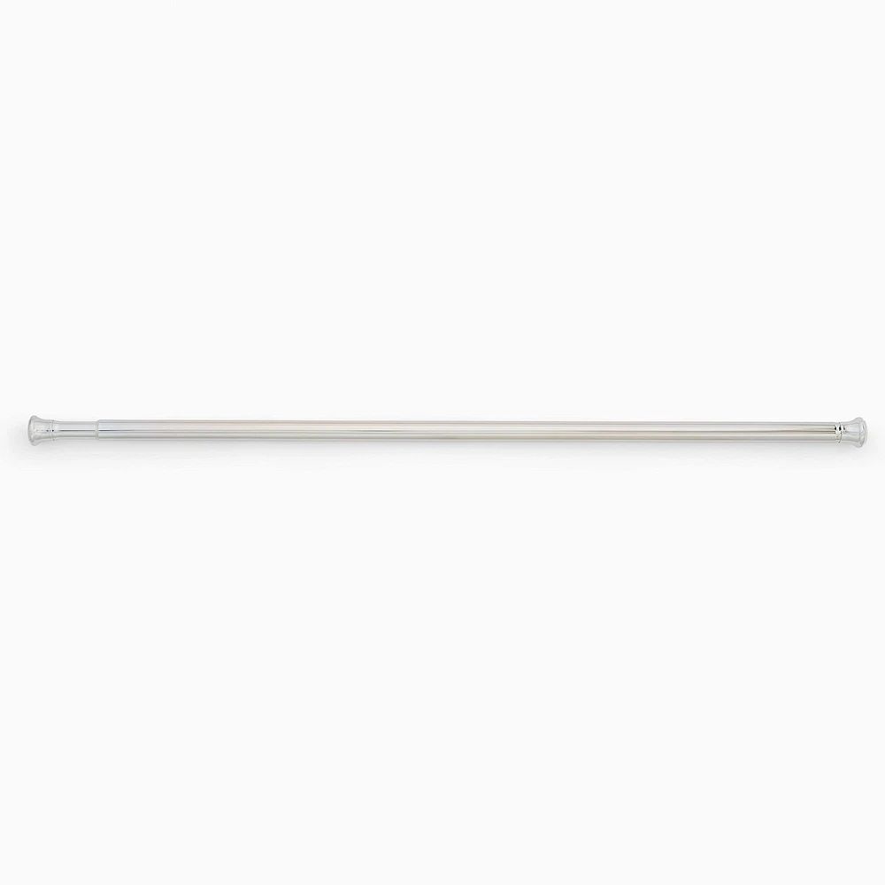 Modern Shower Curtain Rod - Antique Brass