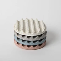 Pretti.Cool Coasters, Terrazzo White Set