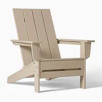 West Elm + Polywood Modern Adirondack Chair, Aruba