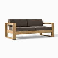 Portside Outdoor Sofa, 65", Driftwood