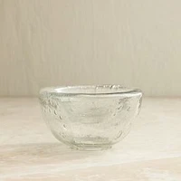 Mila Glass Nut Bowl, Clear