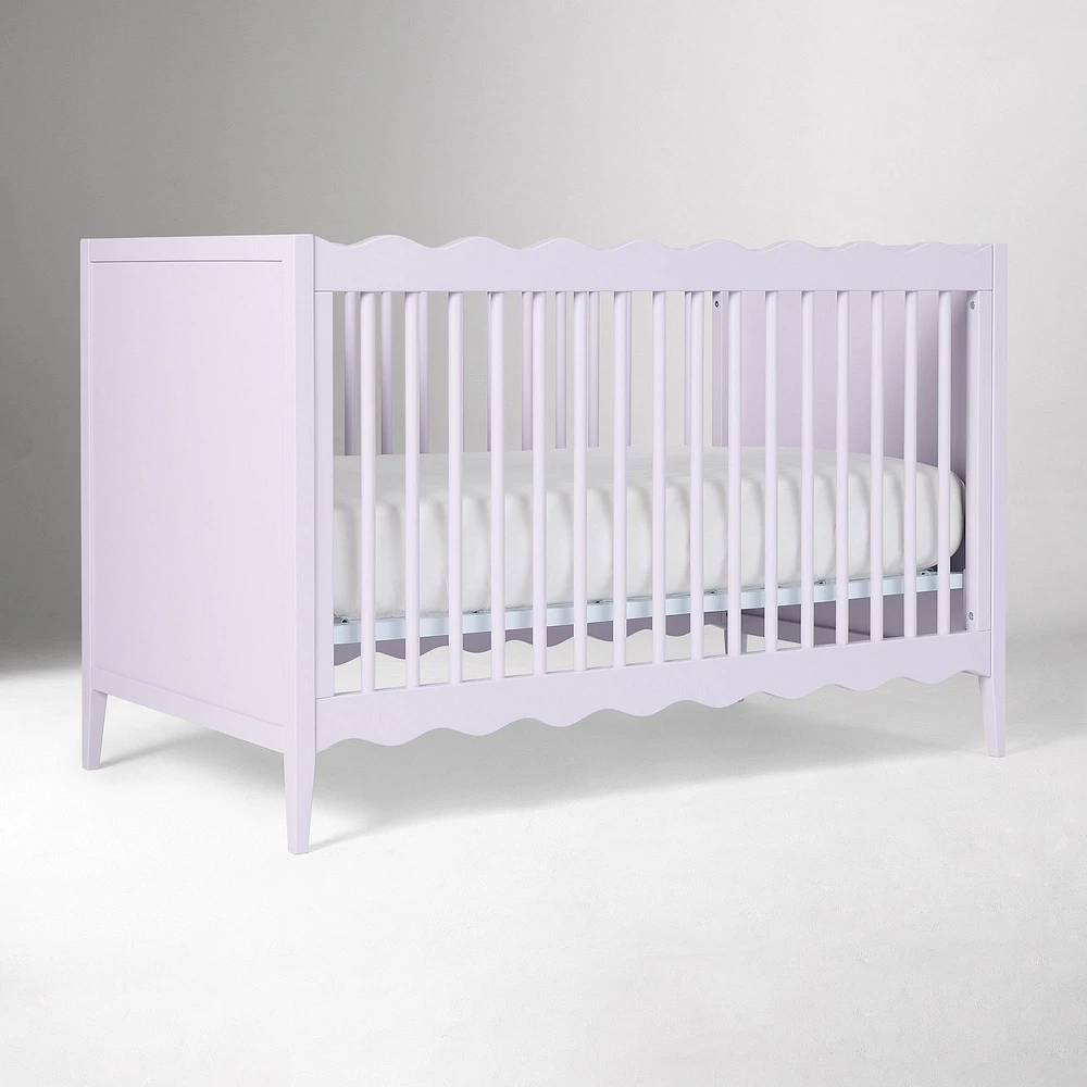 Daisy Convertible Crib, White