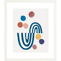 Juggle By CDR, Framed Giclee Print, White 12x15