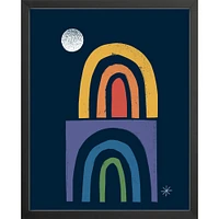 Rainbows By CDR, Framed Giclee Print, White 12x15