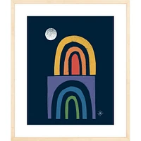 Rainbows By CDR, Framed Giclee Print, White 12x15