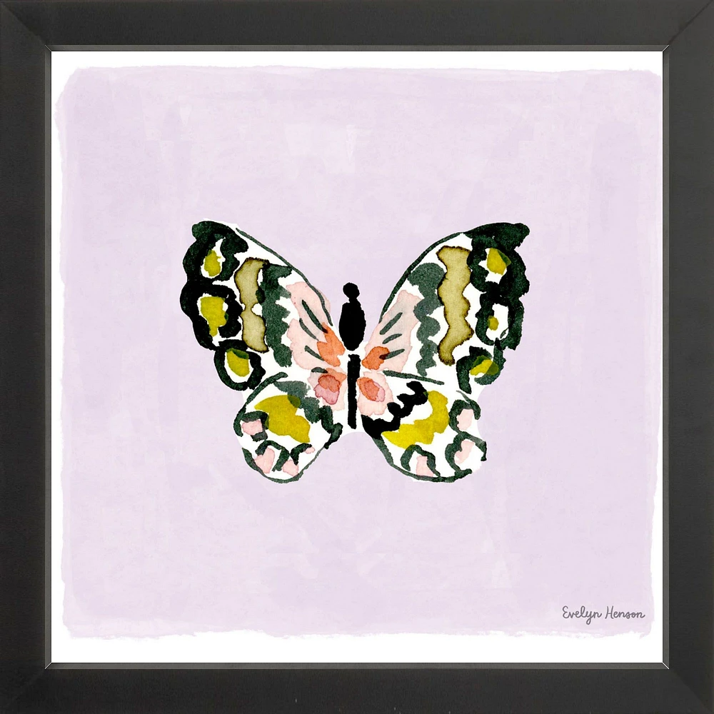 Butterfly By Evelyn Henson, Framed Giclee Print