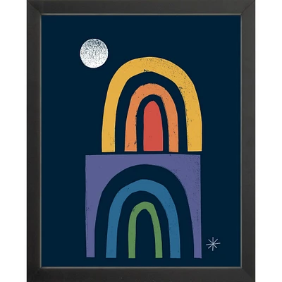 Rainbows By CDR, Framed Giclee Print, White 12x15