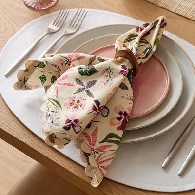 Lulie Wallace Floral Napkins, Multi, Set of 4