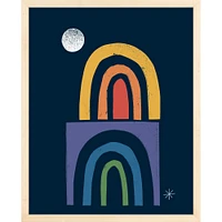 Rainbows By CDR, Framed Giclee Print, White 12x15