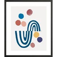 Juggle By CDR, Framed Giclee Print, White 12x15