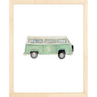 Van By Lanas Shop, Framed Giclee Print, White 12x15