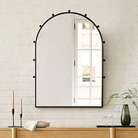 Ora Metal Wall Mirror, 24X36