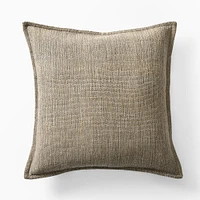 Channeled Weave Pillow Cover, 20x20, Natural