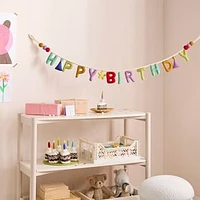 Felt Birthday Word Garland