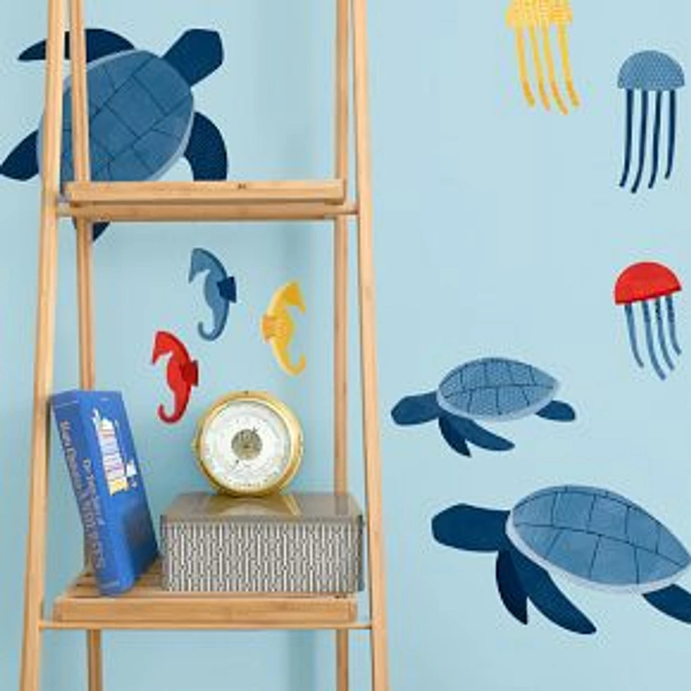 West Elm x Mej Mej Sea Turtles Wallpaper