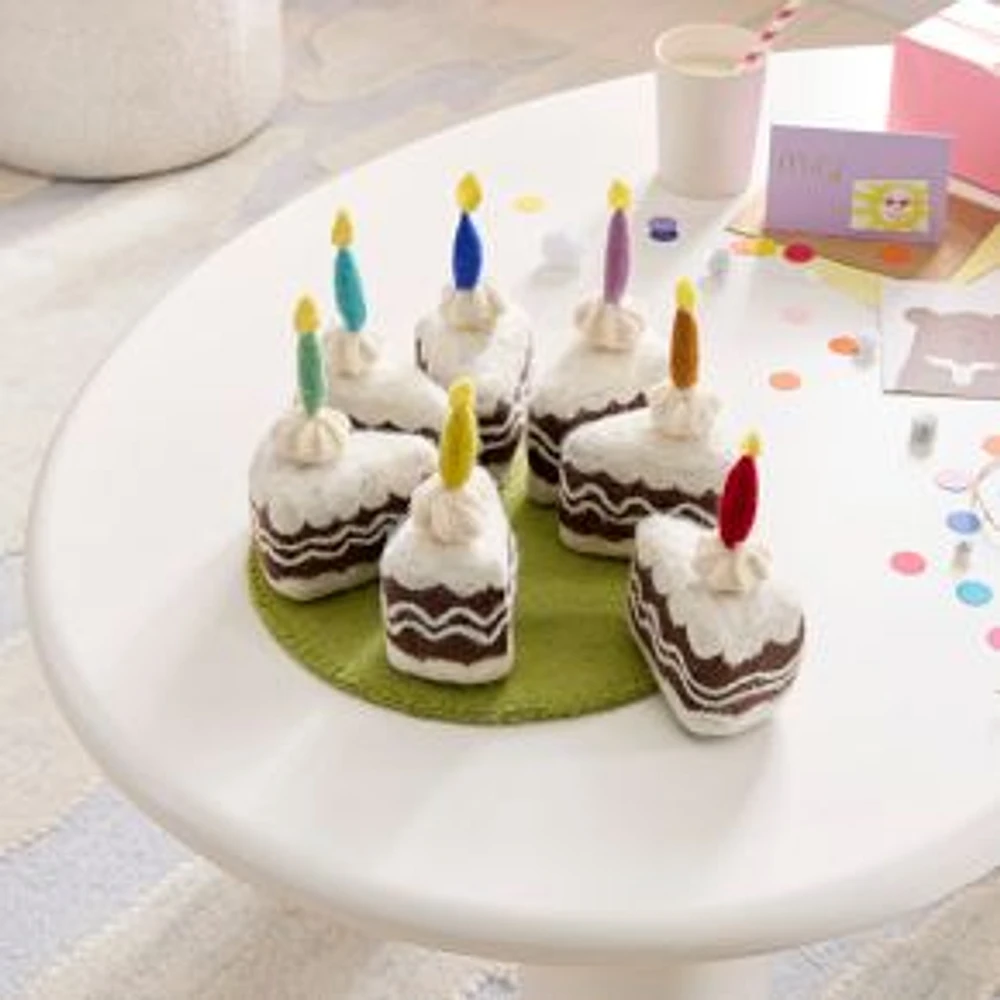 Felt Play Birthday Cake