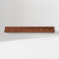 Wave Shelf, Washed Oak, 32In