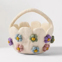 Daisy Easter Basket, Lavender