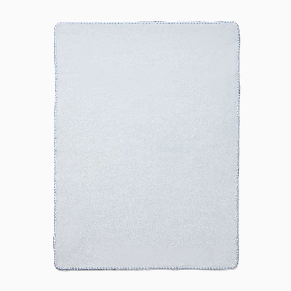 Ultra Soft Baby Blanket, White,Neutral