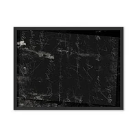 Indecipherable Wall Art Black 24X18X1.5 Black Maple