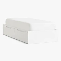 Arlen Storage Bed, Twin, Simply White, WE Kids