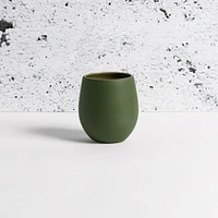 Coffee/Tea Cup EPA 10 oz  - Matte Terracotta/Shiny Terracotta