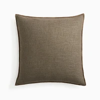 Classic Linen Pillow Cover, 20x20, Natural Flax