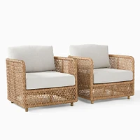 Coastal Lounge Chair, Petite Silverstone