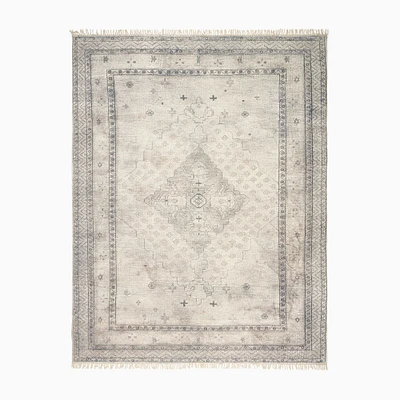 Chip & Dent: Azalea Reversible Persian Rug, Alabaster, 8x10