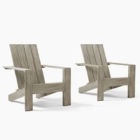 Portside Adirondack Chair, Wood, Reef