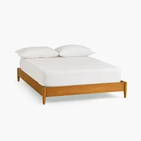 Mid-Century Platform Bed, Twin, Acorn, WE Kids