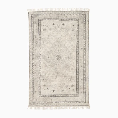 Chip & Dent: Azalea Reversible Persian Rug, Alabaster