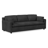 Marin 86" Sofa, Standard Depth, Saddle Leather, Nut