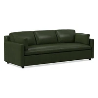 Marin 86" Sofa, Standard Depth, Saddle Leather, Nut