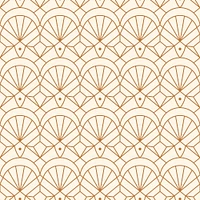 Art Deco Retro Geo Wallpaper  12X8 Polyester